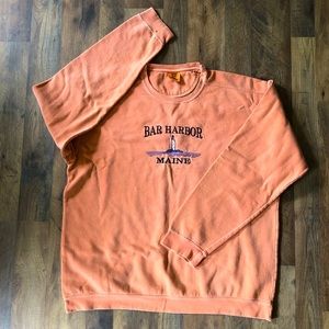 Retro bar harbor ME sweatshirt comfort colors
